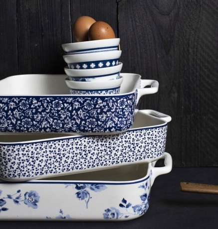 Блюдо для запекания, 27x19 см. Laura Ashley