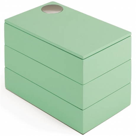 Шкатулка Spindle, мятная, Umbra