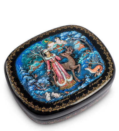 ШК-30/ 25 Шкатулка "Снегурочка" Бабурина С.