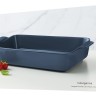 Форма для запекания, 36х24 см, фарфор P, прямоугольная, синяя, Indulgence Maxwell & Williams