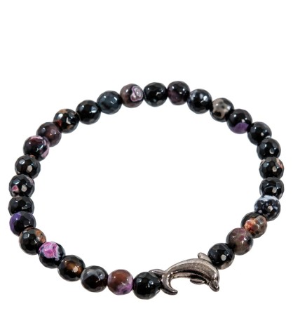 NP-07/1 Браслет из камней "Тигровый глаз"