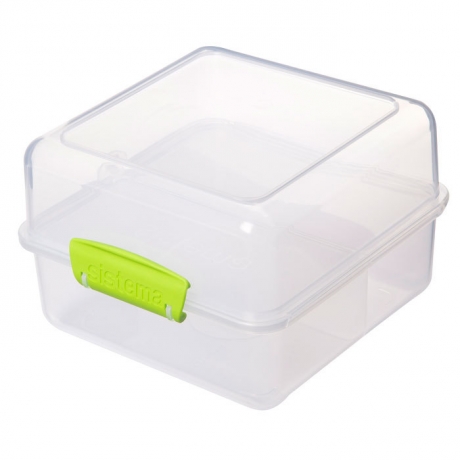 Контейнер двухуровневый TO GO, 1,4 л. Sistema