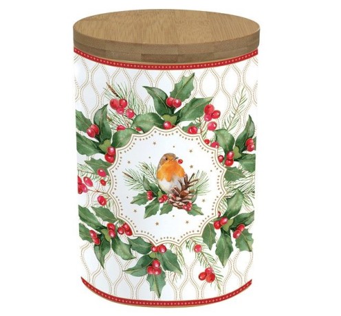 Банка для печенья Рождественские ягоды, 16х11 см. 0,7 л. Easy Life
