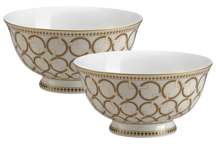 Набор салатников Deco, 11 см. 0,28 л. 2 шт. Pozzi Milano 1876