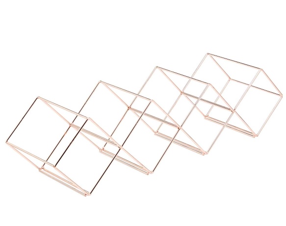 Стойка винная медная, 8x26x16 см. BarCraft Kitchen Craft