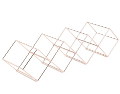 Стойка винная медная, 8x26x16 см. BarCraft Kitchen Craft