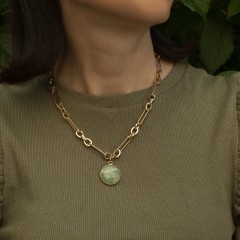 Колье GREEN AVENTURINE