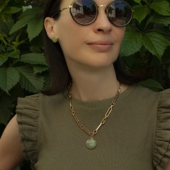 Колье GREEN AVENTURINE