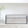 Хлебница с откидной крышкой, Стальной матовый (FPP) Brabantia