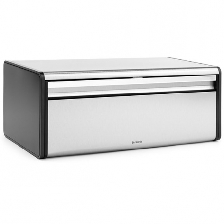 Хлебница с откидной крышкой, Стальной матовый (FPP) Brabantia