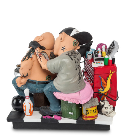 STD-14 Статуэтка "Тату-мастер" (W.Stratford)