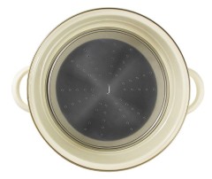 Кастрюля со вставкой-пароваркой Прованс, 24 см. 6,5 л. Ejiry