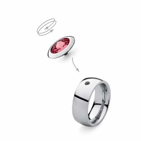 Шарм Tondo padparadscha 629672 R/S Qudo