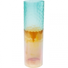Ваза Magical, коллекция "Магический" 12*40*12, Стекло, Мультиколор