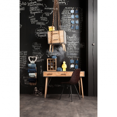 Тумба прикроватная X Factory, коллекция "Икс фэктори" 50*60*40, Ель, МДФ, Сталь, Коричневый