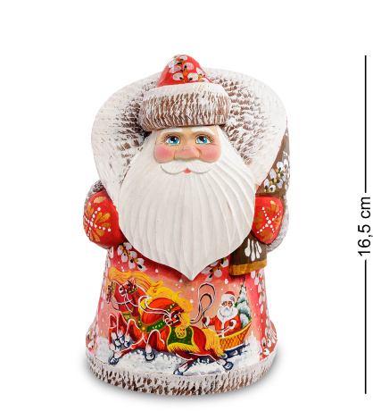 РД- 03 Фигурка Дед Мороз (Резной) 15см.