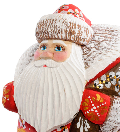 РД- 03 Фигурка Дед Мороз (Резной) 15см.