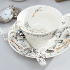 Набор из 4 чайных ложек Алиса в Стране чудес V&A Kitchen Craft