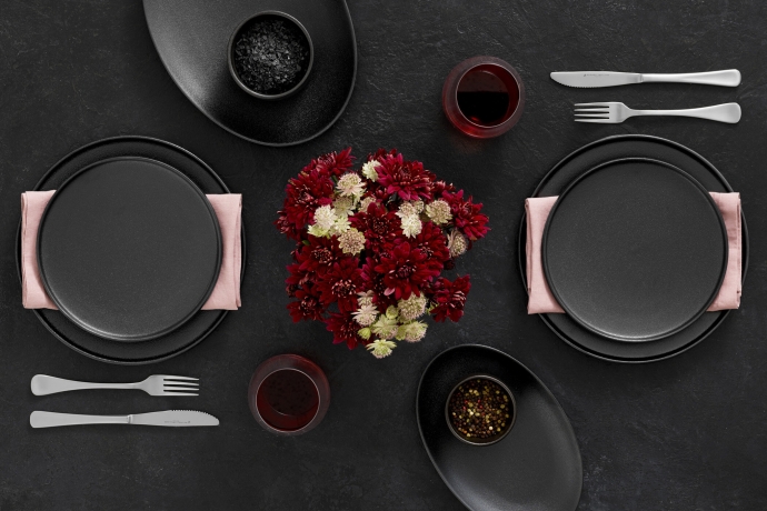 Кружка Икра, 400 мл. чёрная Maxwell & Williams