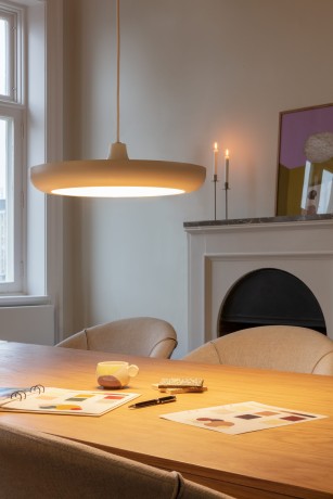 Светильник Cassini medium white, Ø40x11 см. Umage