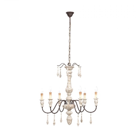 Люстра-канделябр подвесная Barselo с эффектом старения