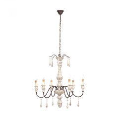 Люстра-канделябр подвесная Barselo с эффектом старения