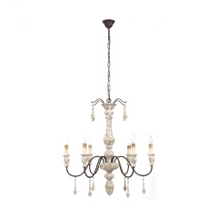 Люстра-канделябр подвесная Barselo с эффектом старения
