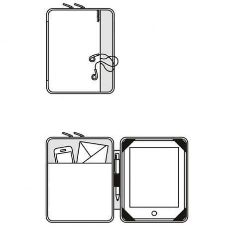 Чехол для планшета tabletsleeve black