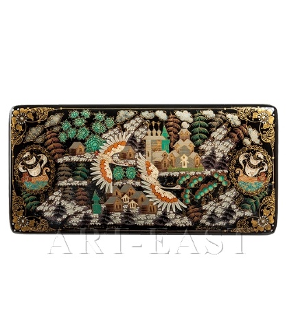 ШК-30/ 75 Шкатулка "Русский север" Петрова