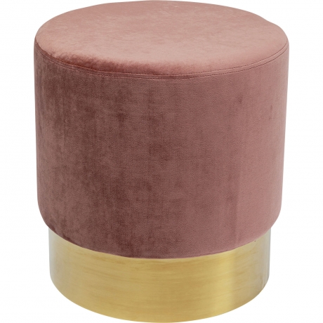 Пуф Cherry, коллекция "Вишня" 45*48*45, Полиэстер, Полиуретан, ДСП, Сталь, Розовый