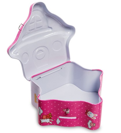 BX- 53/3 Металлическая копилка "Пряничный домик"