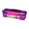 Контейнер с разделителем Lunch, 410 мл. мульти Sistema