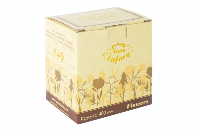 Кружка Гортензия, 400 мл. Emily