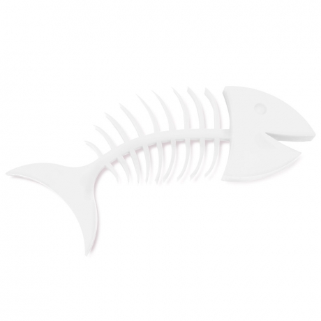 Мыльница Wishbone, белая, Umbra