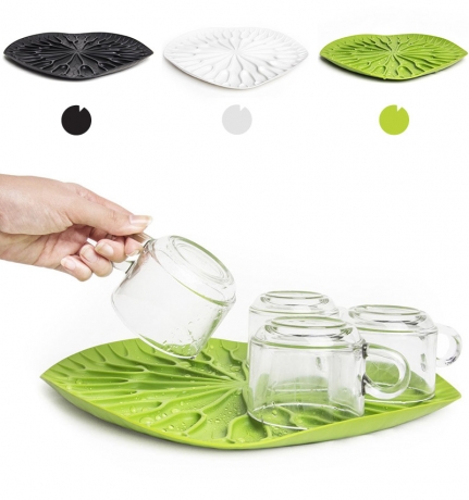 Сушилка-поднос Lotus черная