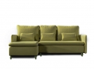 Диван-кровать Fresh, коллекция "Фреш" 214*96*159, Полиэстер, Хлопок, Нейлон, Пенополиуретан, Дерево, Зеленый