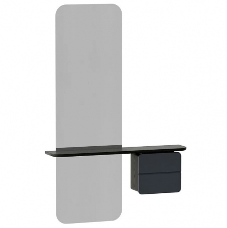 Зеркало One More Look, черный дуб, темно-серое Umage