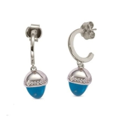 Серьги Caleida Boccadamo OR018M  BL/S