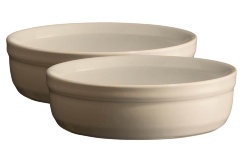 Рамекин набор из 2 шт., Emile Henry 12 см, крем, для крем-брюле