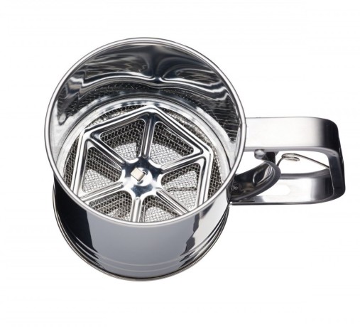 Просеиватель для муки, 7х14 см. Chrome Kitchen Craft