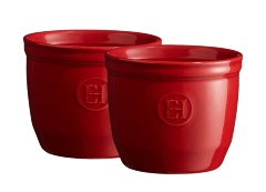 Рамекин набор из 2 шт. №8 Emile Henry, 8,5x8,5x8 см. 200 мл., гранат