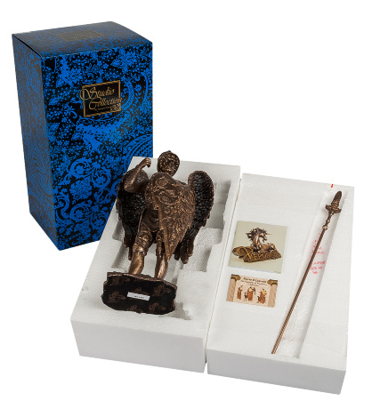 WS-635/ 1 Статуэтка "Святой Архангел Михаил"