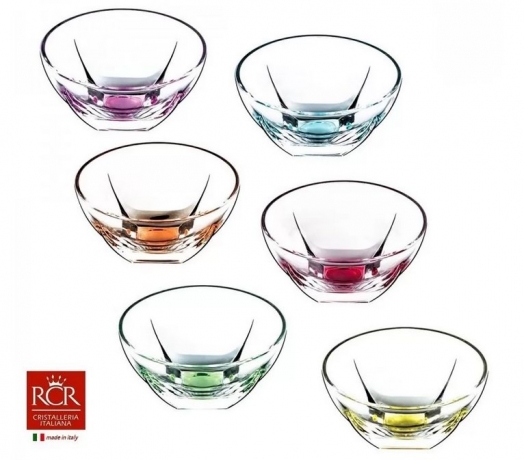 Набор салатников Колорс, 13 см. RCR