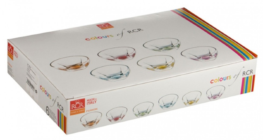 Набор салатников Колорс, 13 см. RCR