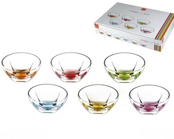 Набор салатников Колорс, 13 см. RCR