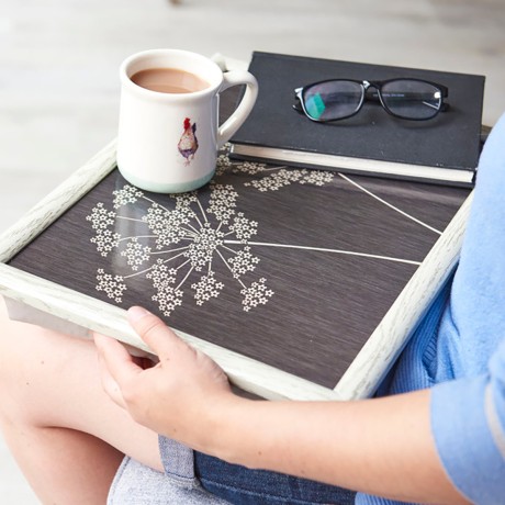 Поднос с подушкой, 44x34x6 см. Creative Tops