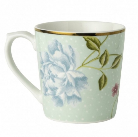 Кружка, 350 мл. Mint Uni Laura Ashley