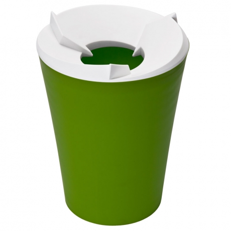 Контейнер для мусора Recycle лайм