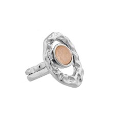 Кольцо двойное Quartz Rose, 16.5 мм. *K7158.9/16.5 R/S Possebon