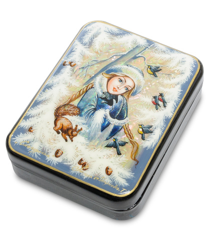 ШК-55/ 71 Шкатулка "Снегурочка" авт. Маркова Т.